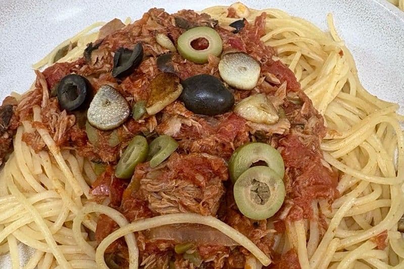Filipino Puttanesca: Chef Jackie Ang Po’s Tuna and Tomato Pasta