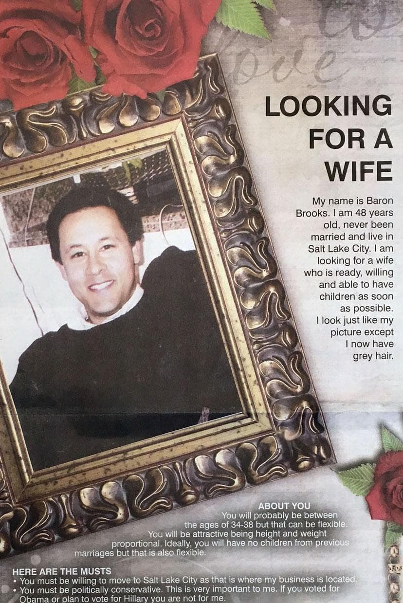 Coeur d'Alene Press revisits 2016 ad that sought son a wife