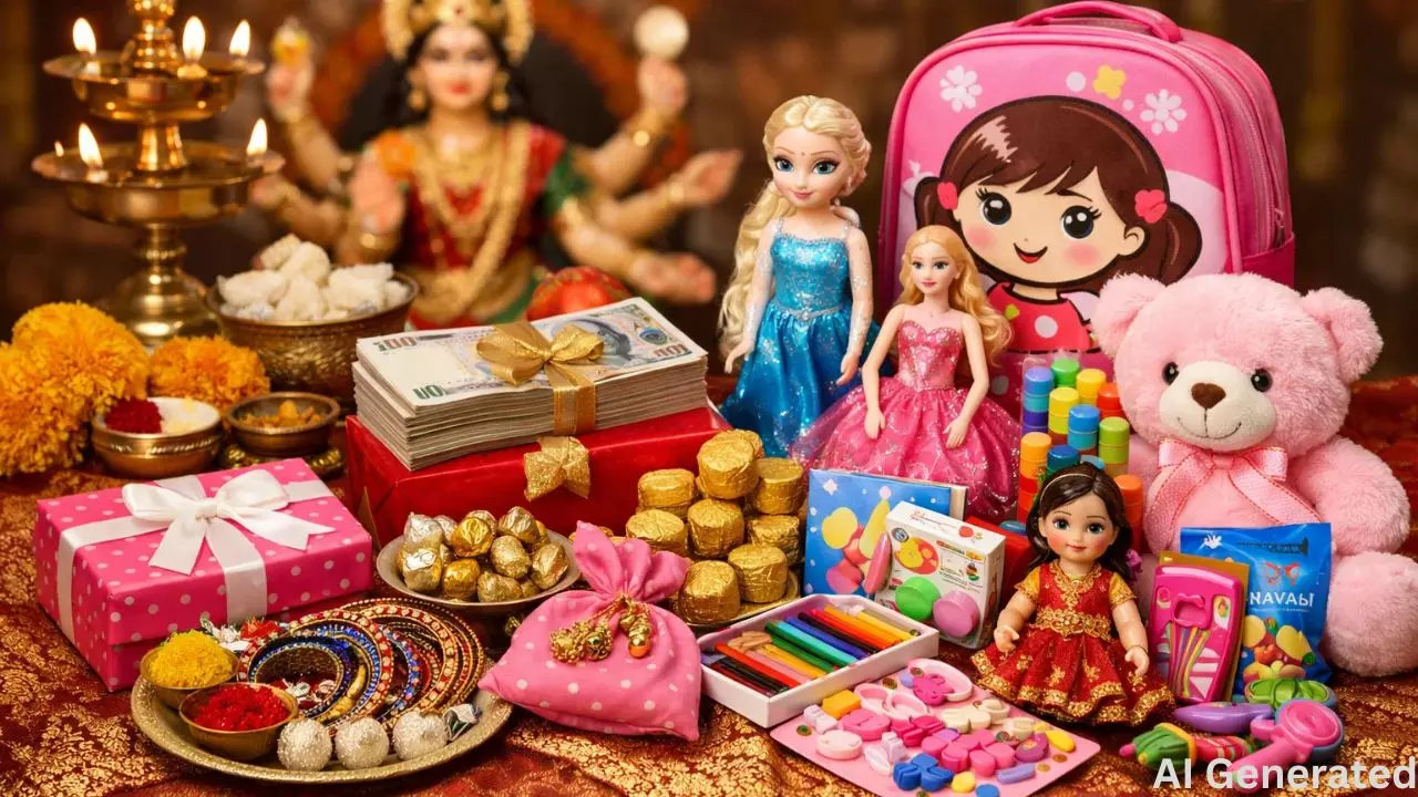 Chaitra Navratri 2026 Kanya Pujan Gift Ideas for Ashtami on March 26