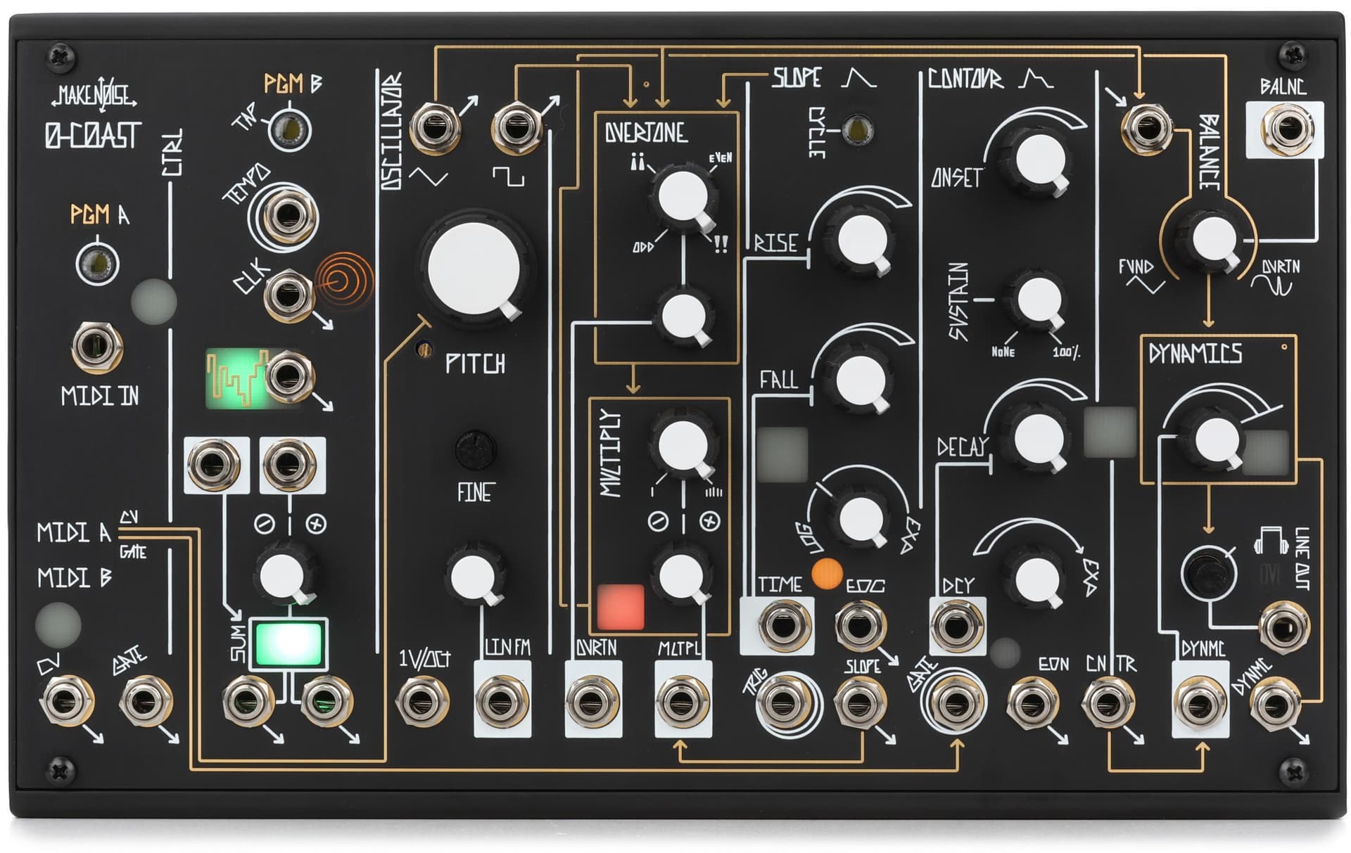 Make Noise 0-Coast blends Moog and Buchla synth philosophies