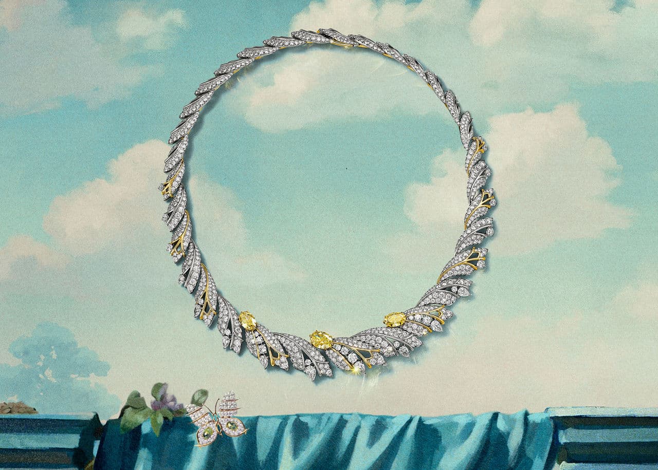 Tiffany’s Blue Book summer chapter layers platinum, gold and gemstones