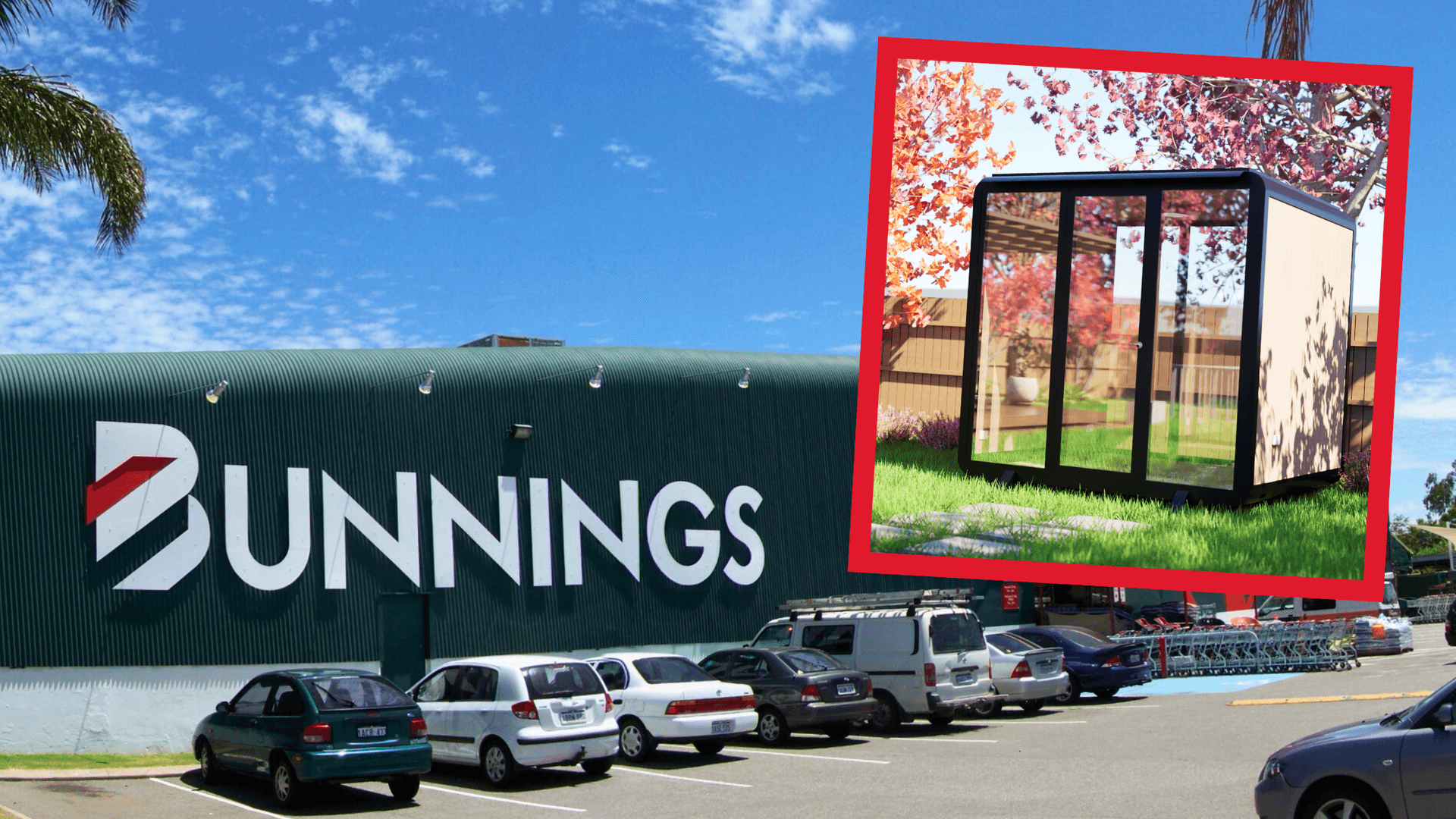 Bunnings Australia begins selling DIY tiny homes starting at $26,000