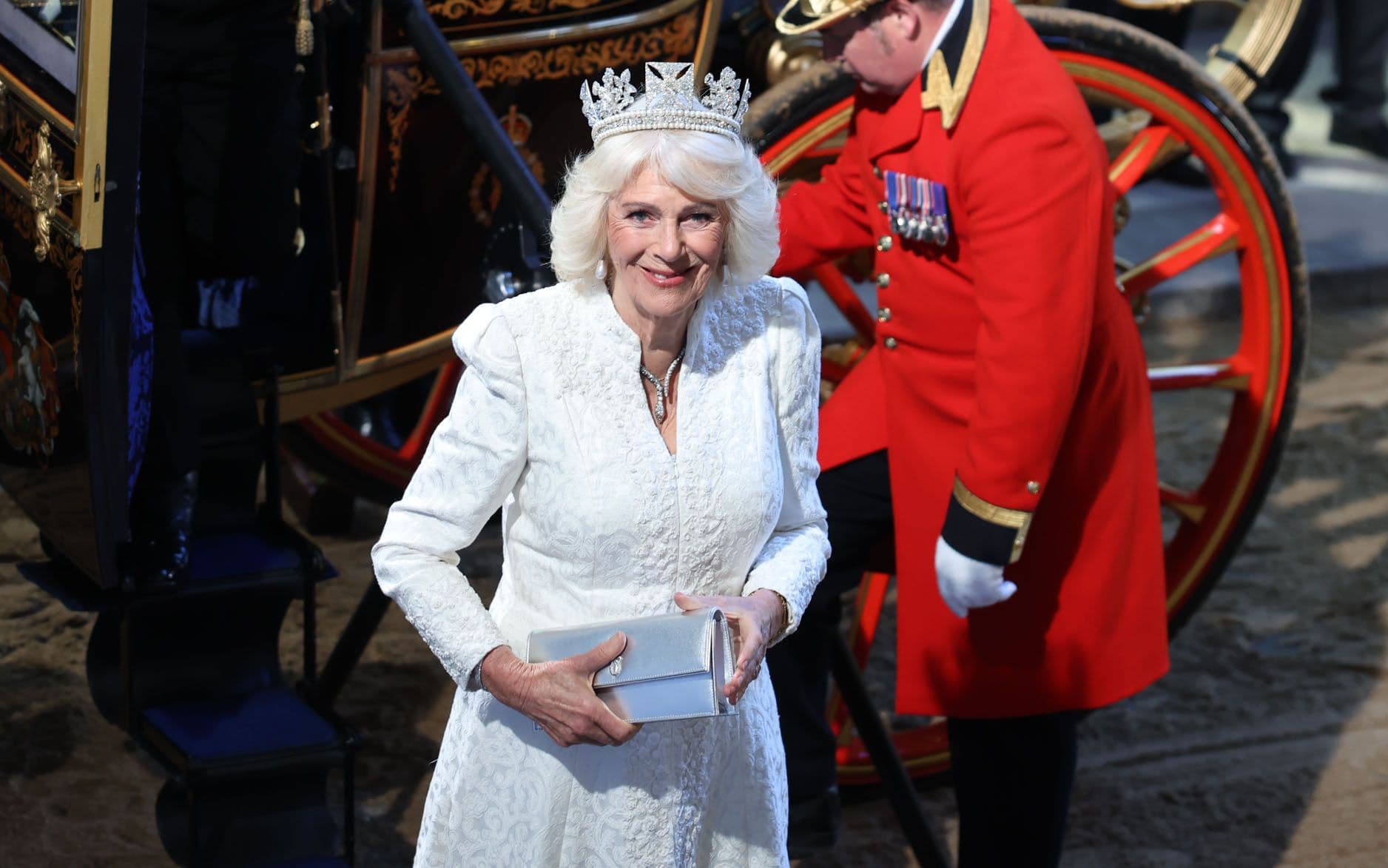 Camilla revives George IV diadem for State Opening glamour
