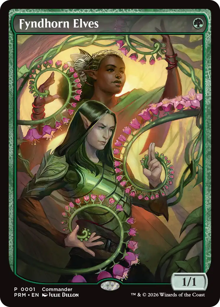 Wizards of the Coast Reveals 2026 CommandFest Schedule and Fyndhorn Elves Promo