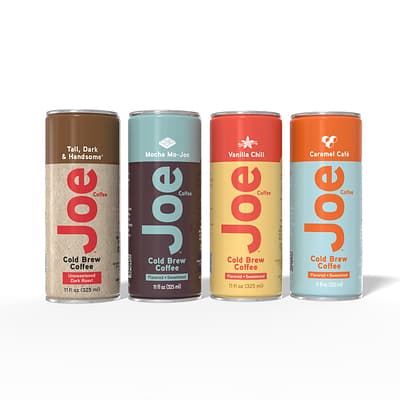 Paramount Coffee launches Joe Knows Coffee cold brew in four flavors