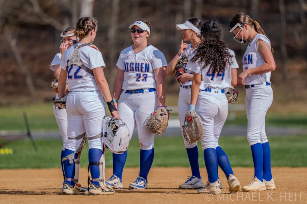 Goshen softball routs Minisink Valley 16-1 in Section 9 rematch