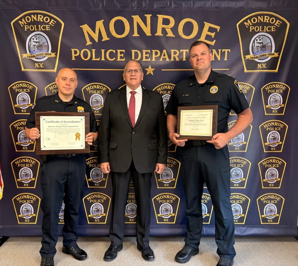 Monroe police earn reaccreditation, mark 25 years of accreditation