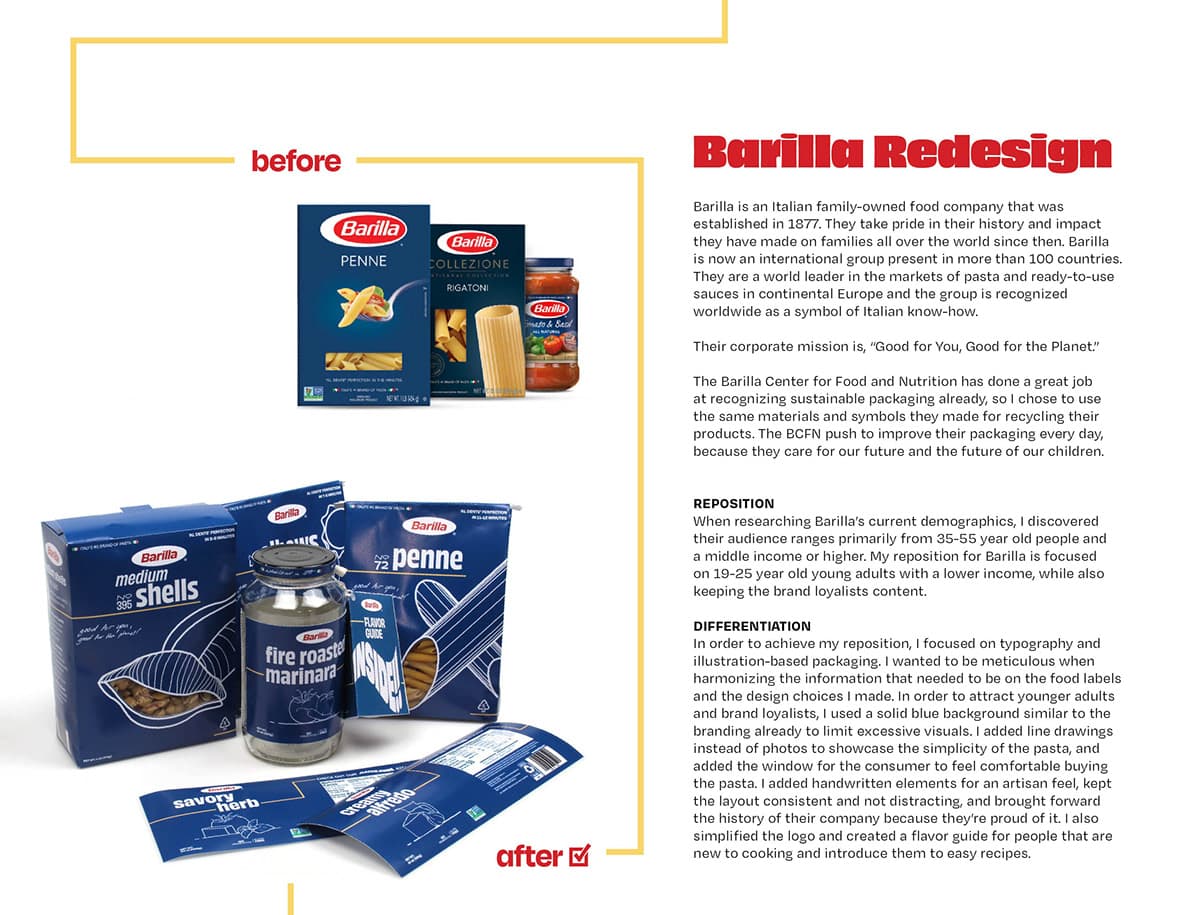 Barilla Redesigns Classics Pasta Boxes, Making Over 99% Recyclable