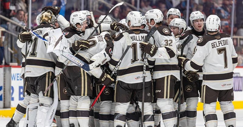 Hershey Bears Rally From 3-1 Deficit, Cristall Scores 4-on-3 OT Winner