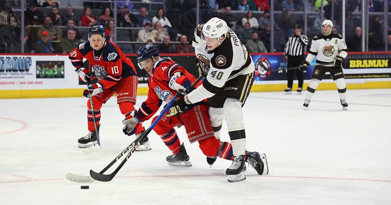 Hartford Tops Hershey 5-2, Fix-Wolansky Scores Twice, Terrance Adds Two