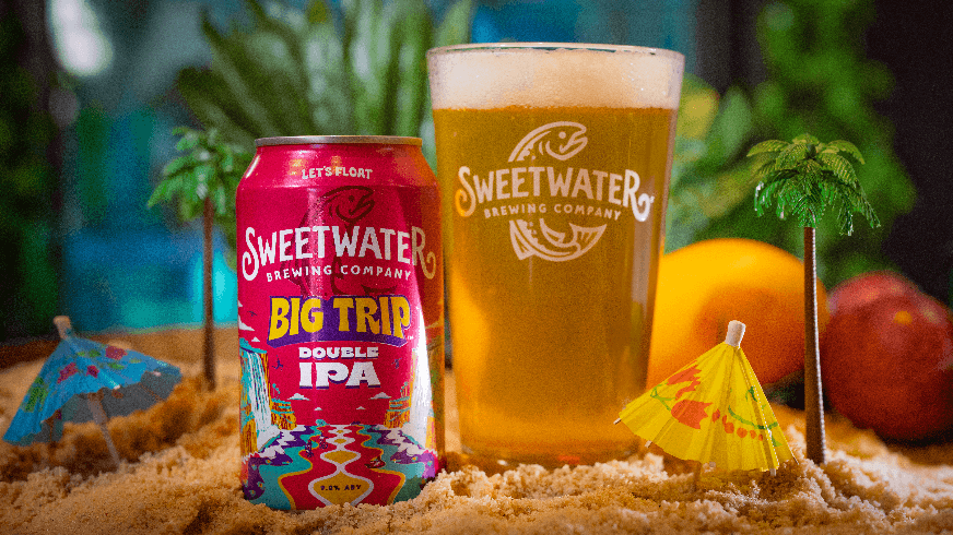 SweetWater Extends Daytrip Line with Big Trip 9% Double IPA