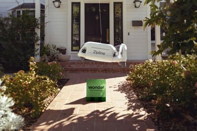 Wonder and Zipline bring drone delivery to Texas pizza orders