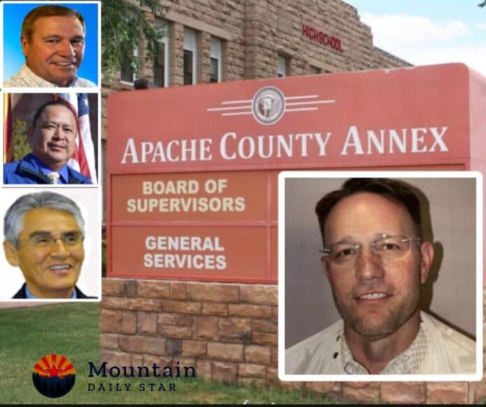 Apache County supervisors unanimously remove county attorney Michael Whiting
