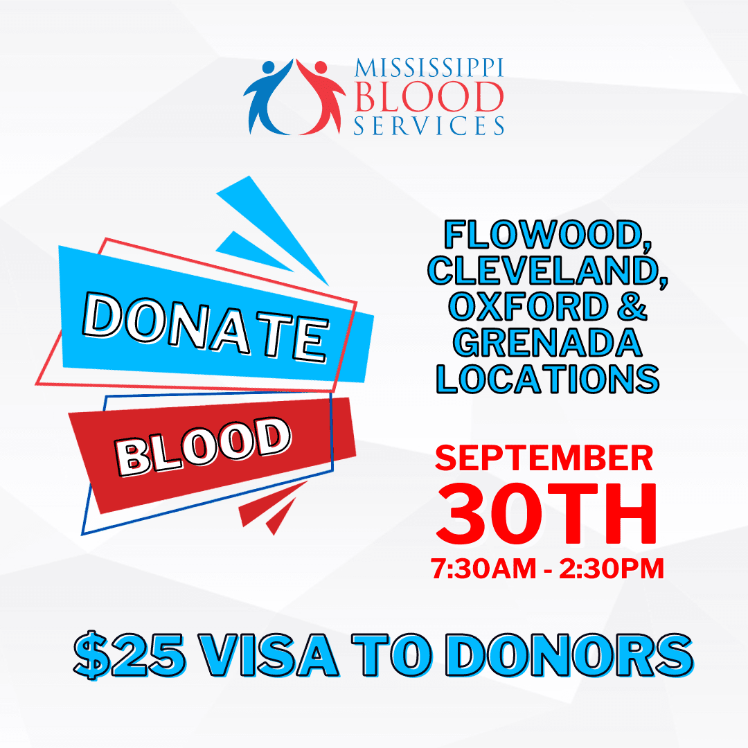 Mississippi Blood Services Urgent Holiday Appeal for Local Donors