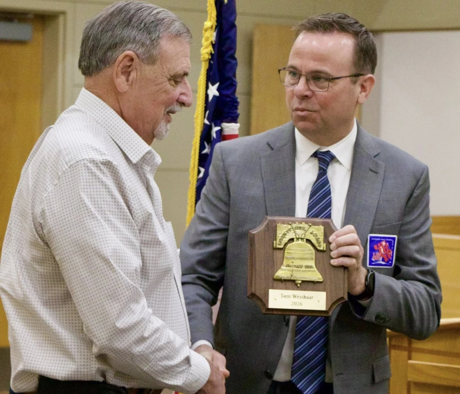 Atchison County court services chief wins 2026 Liberty Bell Award