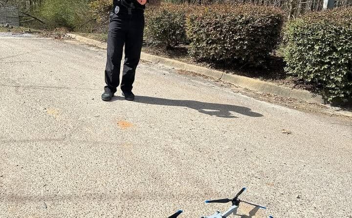 Oxford Police Drones Survey Storm-Damaged Creeks, Ditches to Protect Infrastructure