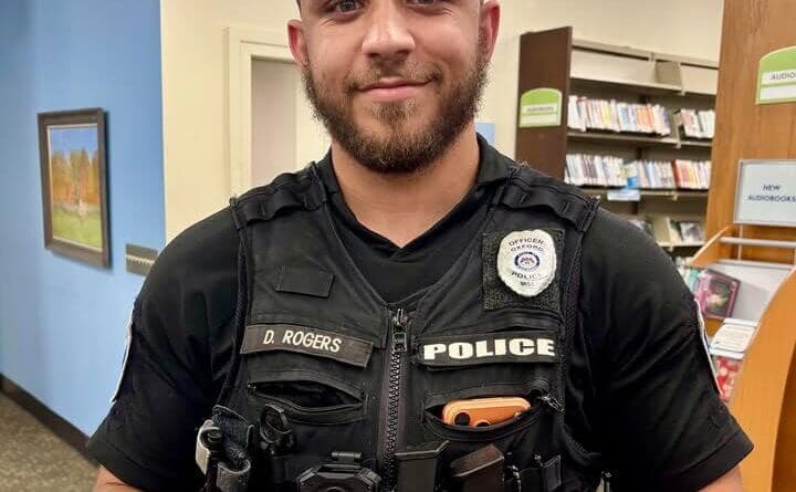 Oxford summer reading program names Officer Rogers patron of the week