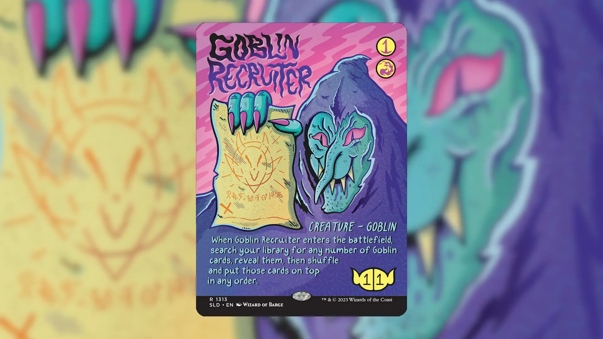 Goblin Recruiter spikes after Goblin Storm Secret Lair sells out fast