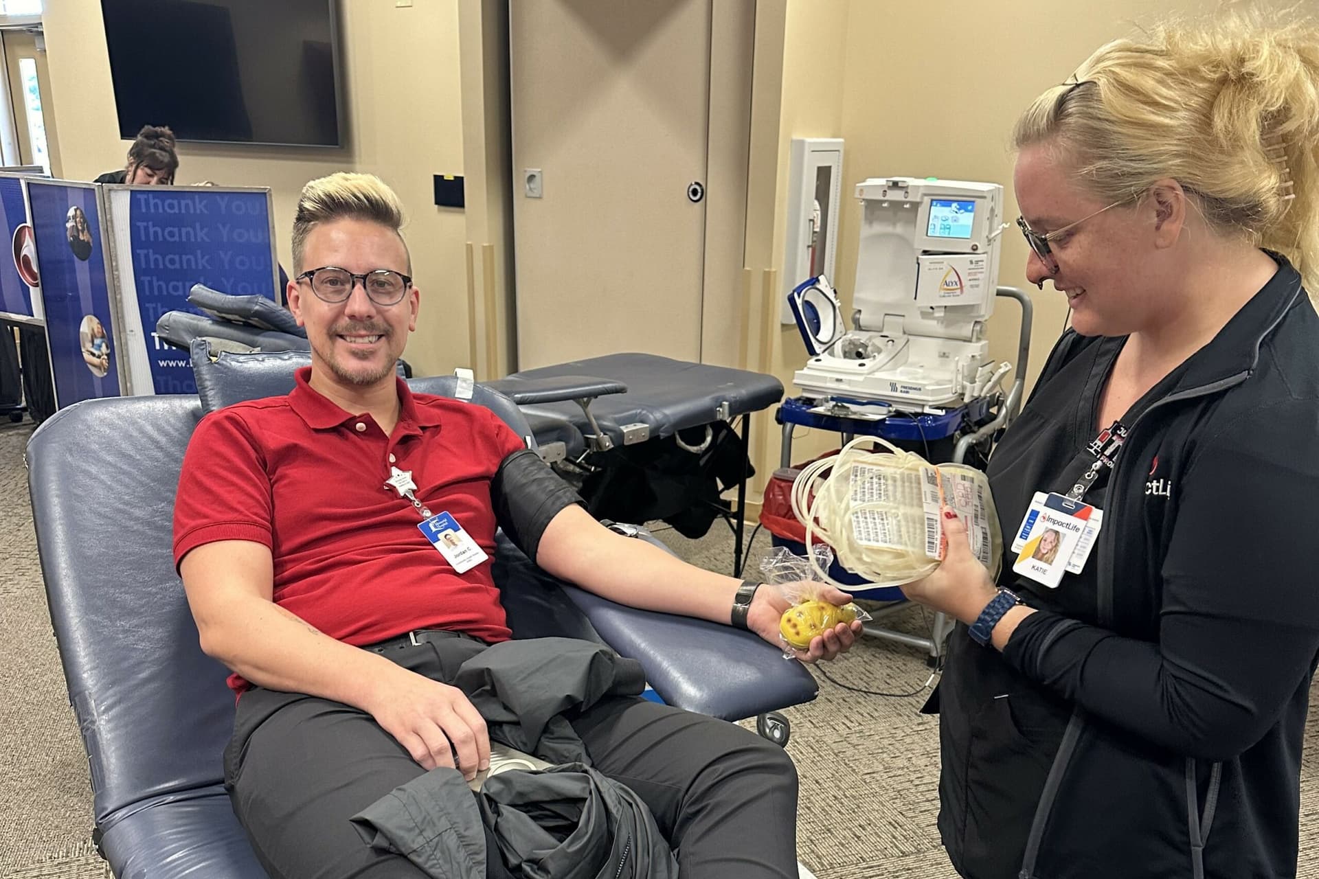 Jacksonville Memorial Hosts Two January Blood Drives, Partners With ImpactLife