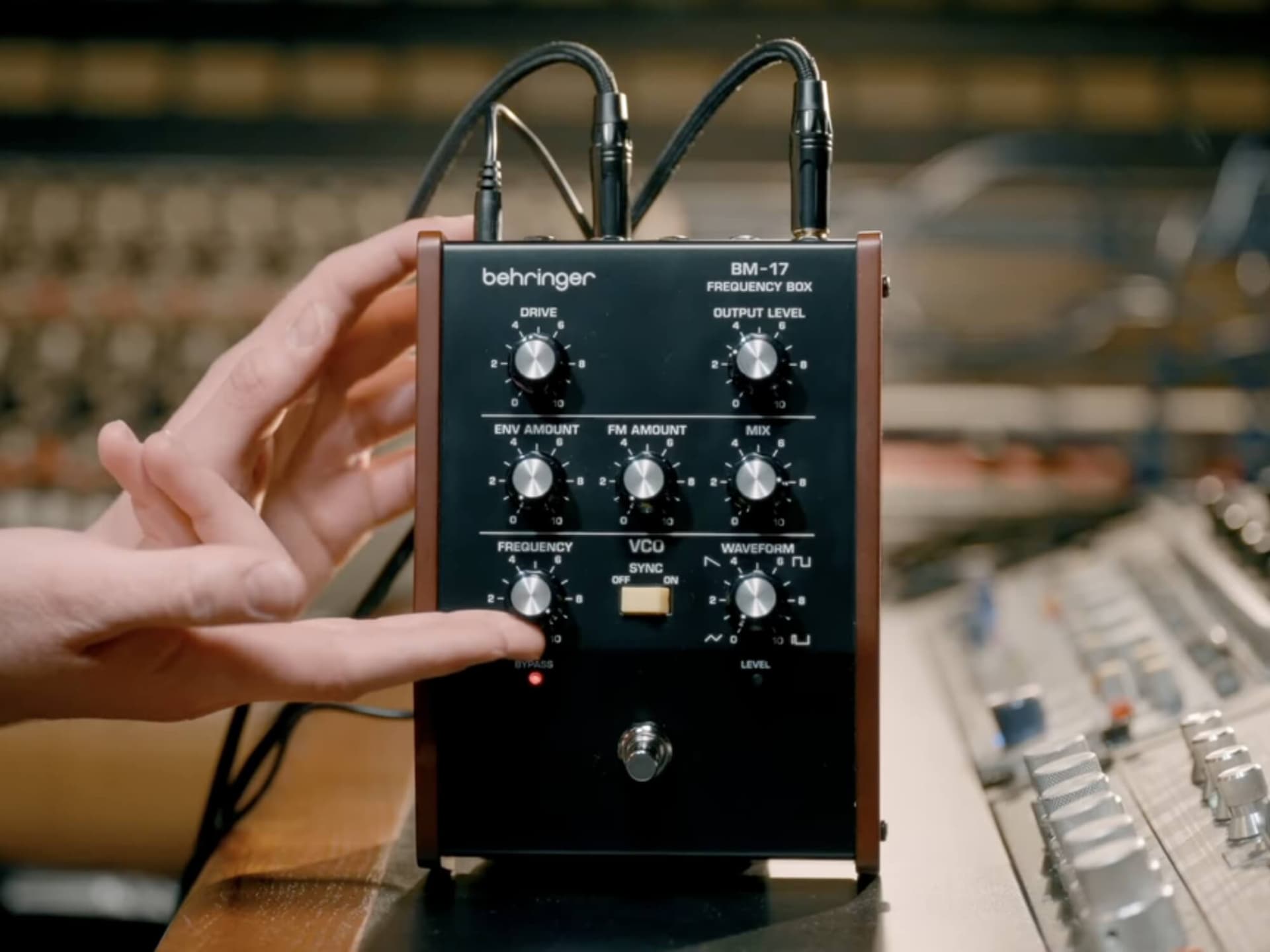 Behringer announces BM-17 Frequency Box analog VCO effects pedal recreating Moogerfooger MF-107