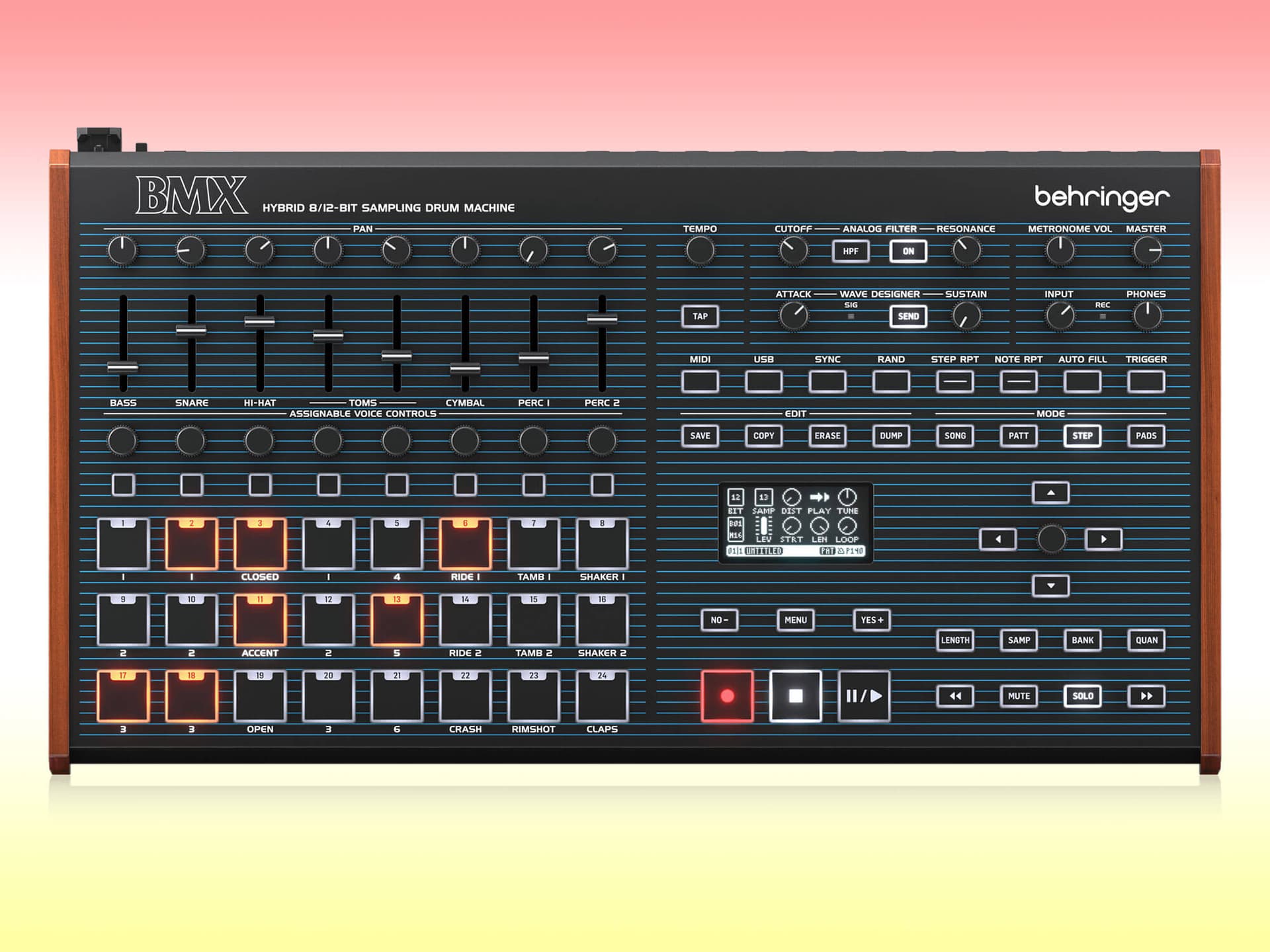 Behringer BMX Demo Reveals Hybrid Drum Machine Inspired by Oberheim DMX
