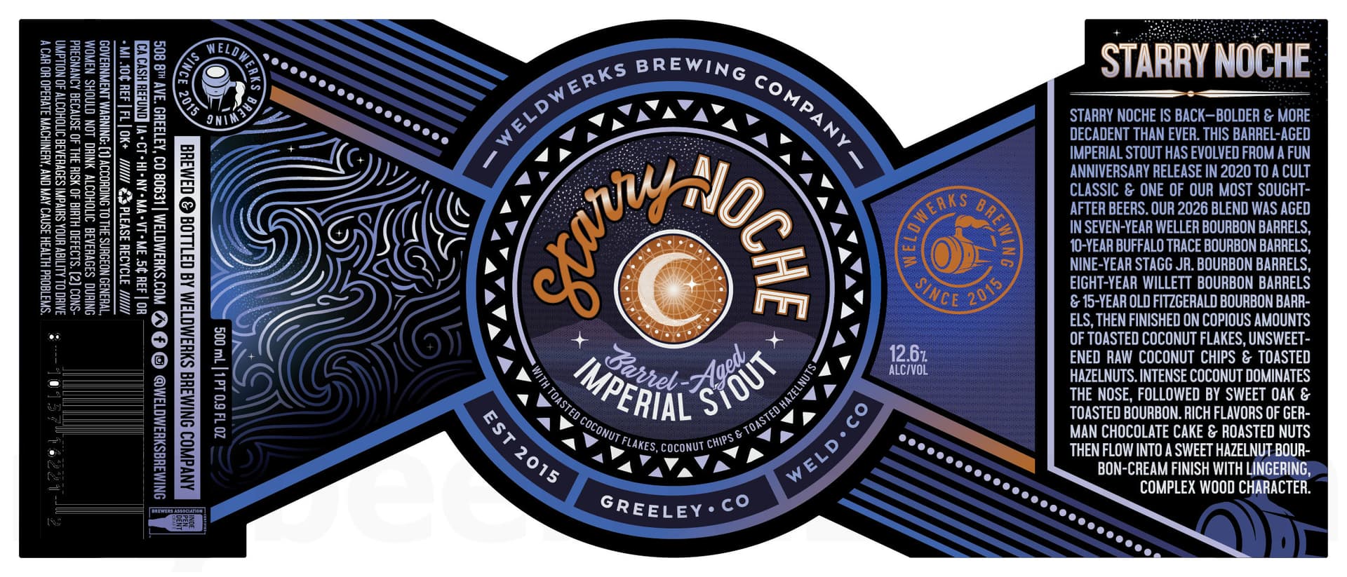 WeldWerks Confirms Return of Starry Noche Barrel-Aged Stout for 2026