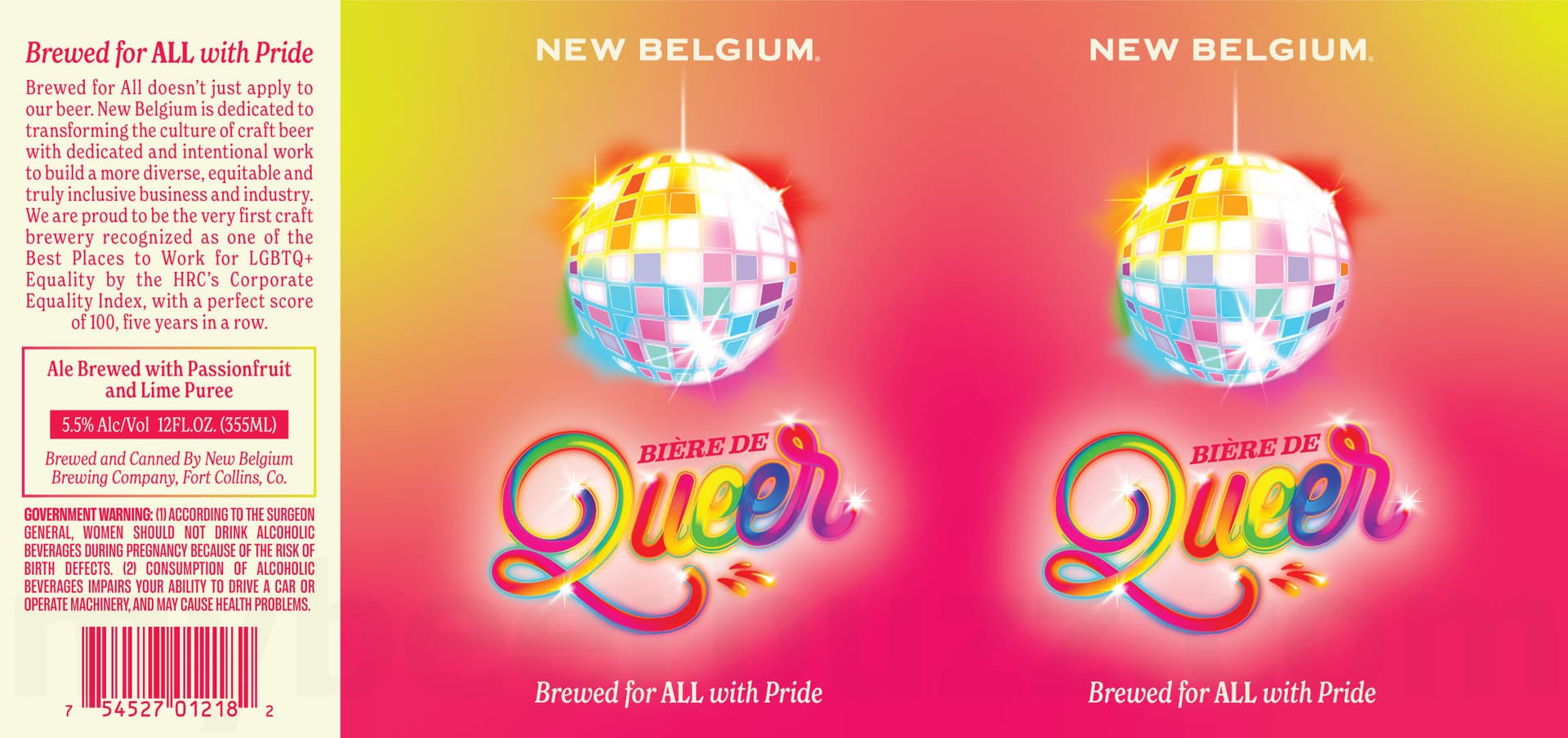 New Belgium Brings Back Bière de Queer for 2026 Pride Release