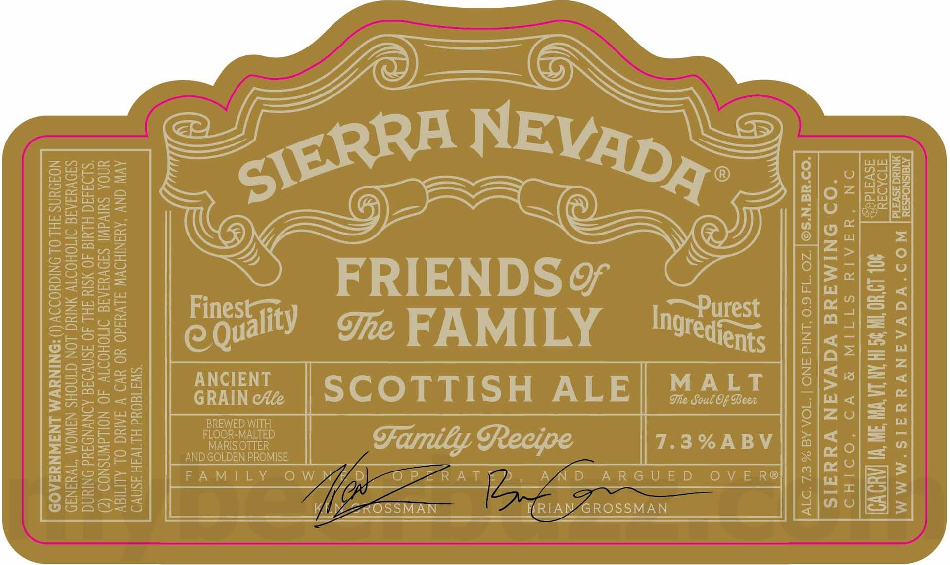 Sierra Nevada Debuts Limited-Edition Scottish Ale in Friends of the Family Series