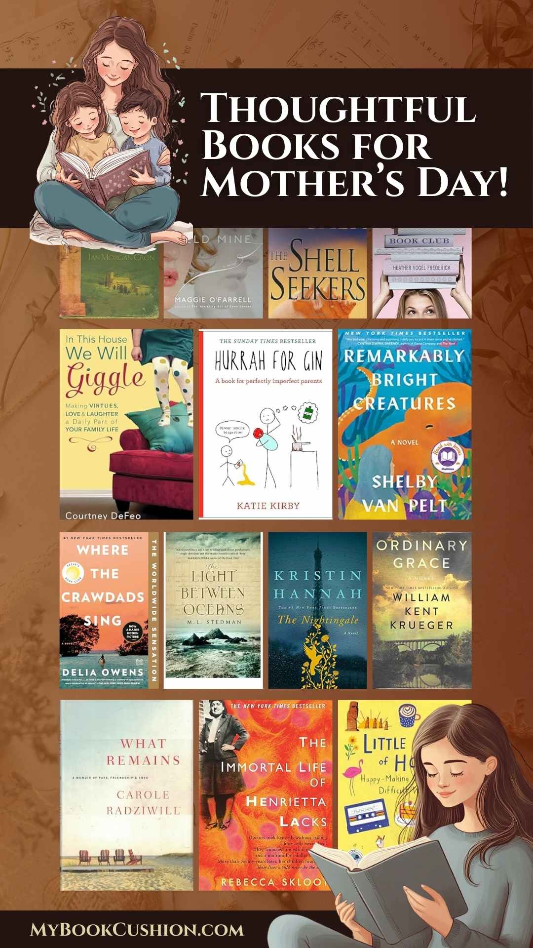 Thoughtful Books Make More Personal Mother’s Day Gifts Than Flowers