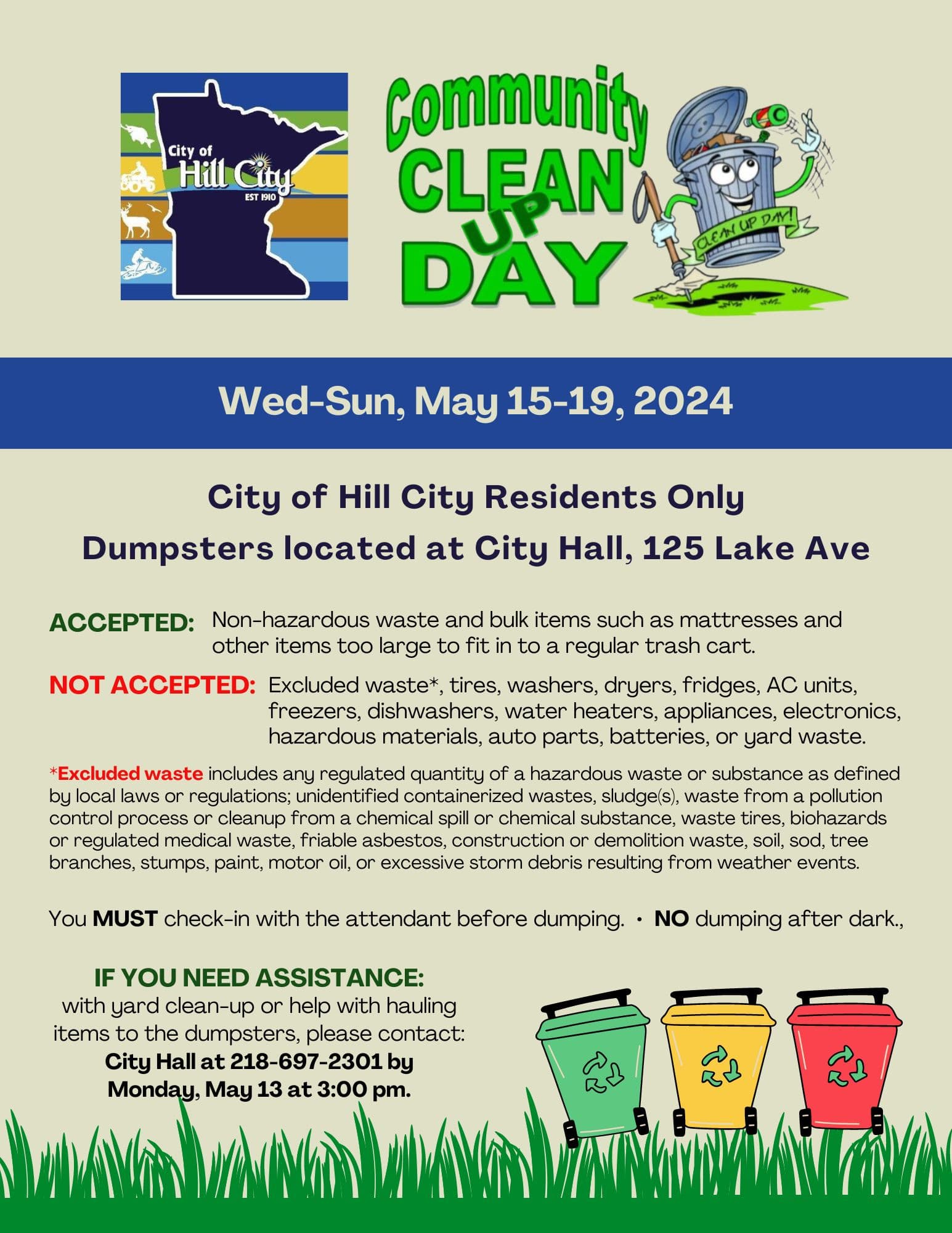 Union County approves half-cost reimbursement for Cove cleanup day