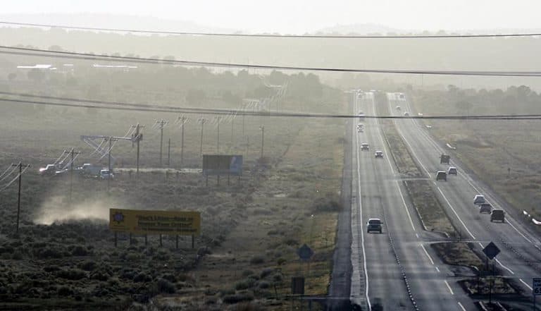 60-mph Winds Knock Out Power, Down Trees in Apache and Navajo Counties