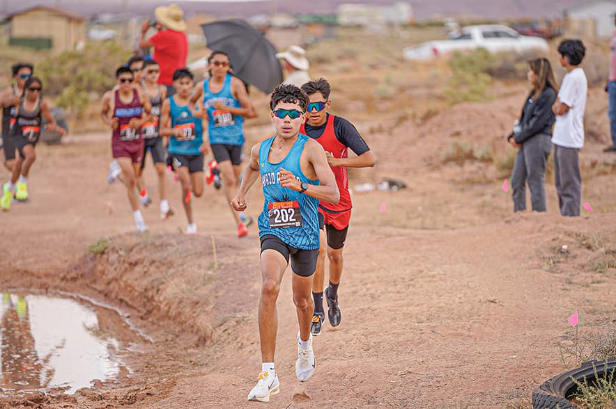 Navajo Prep Junior Repeats State Cross Country Title, Team Shines