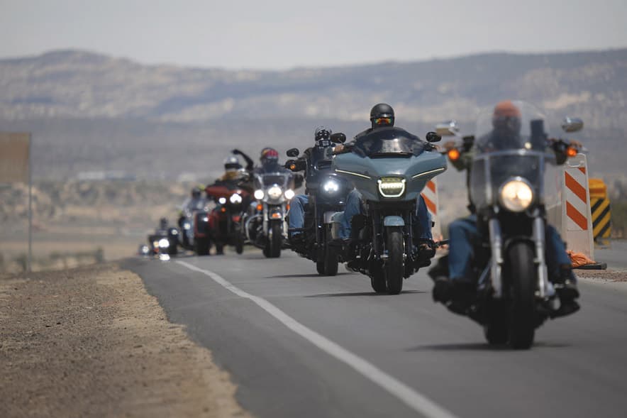 Motorcycles launch Lori Piestewa honor ride from Window Rock