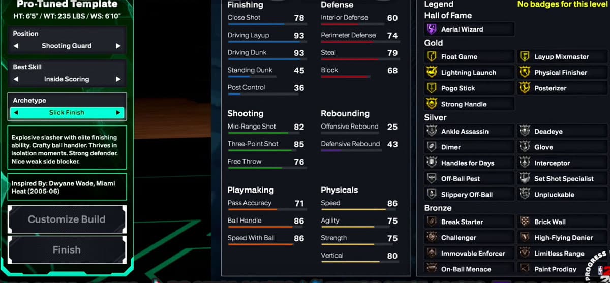Pro-Tuned 'Slick Finish' Build Offers Dwyane Wade-Style Slasher Template