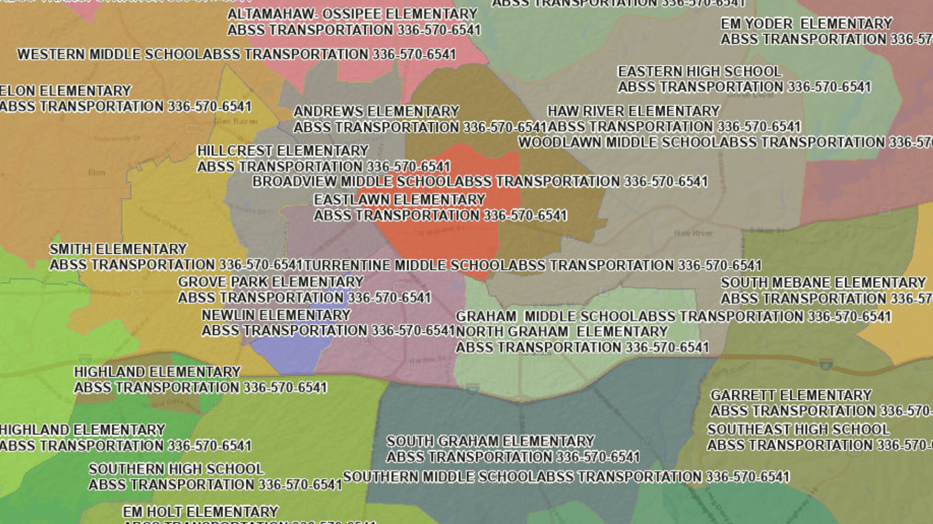 Alamance-Burlington unveils proposed rezoning maps for 2026-27 to ease overcrowding