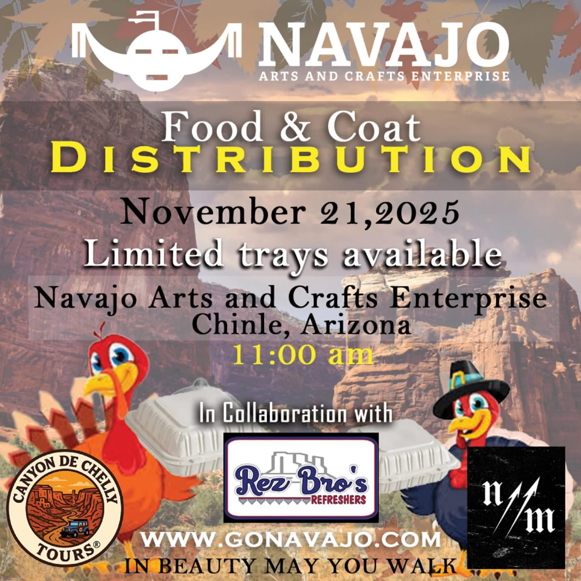 Chinle Food and Coat Distribution Draws Community, Addresses Winter Needs