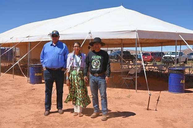 Navajo Nation dedicates Chinle tent for family healing and youth learning