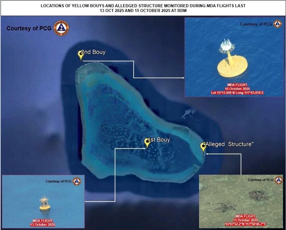 China says military drills have damaged coral reef near Scarborough Shoal