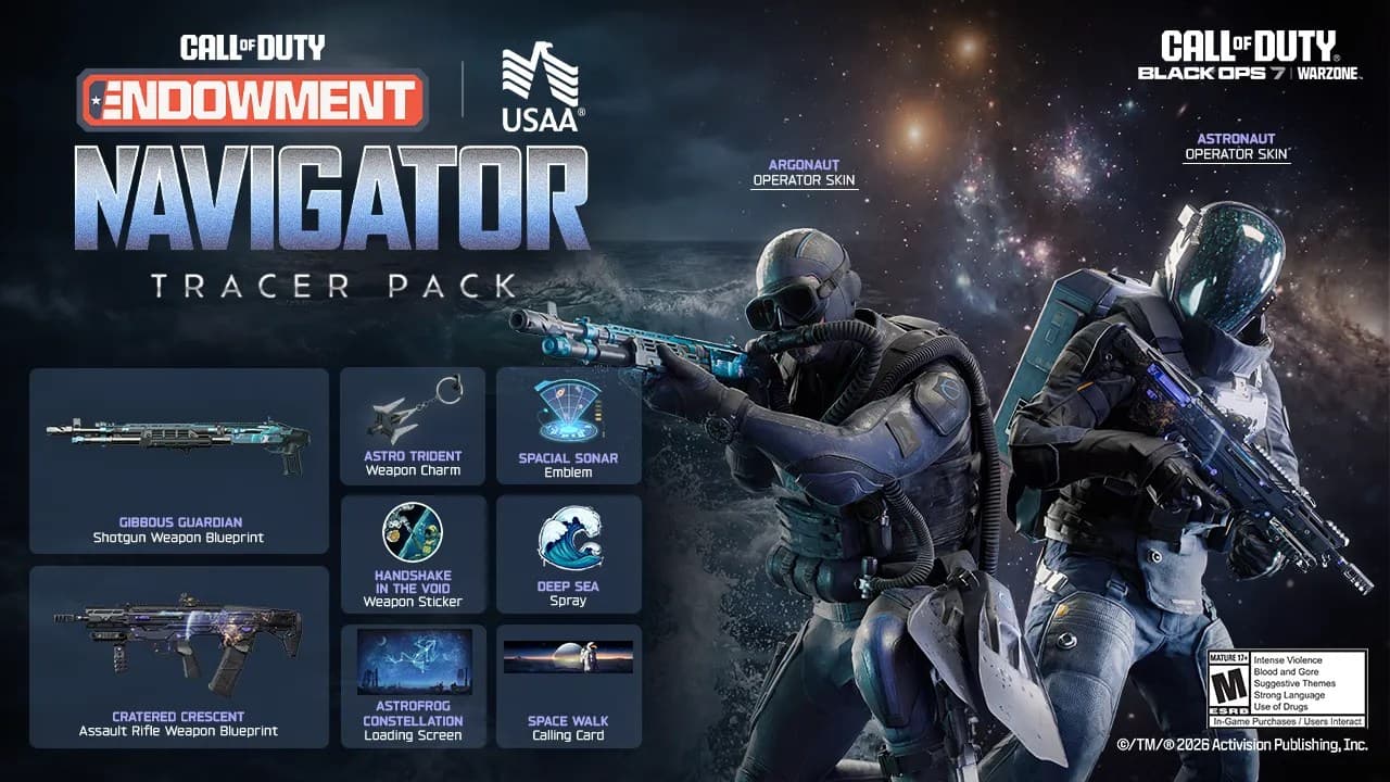 USAA and Call of Duty Endowment offer free Chris Cassidy tracer pack