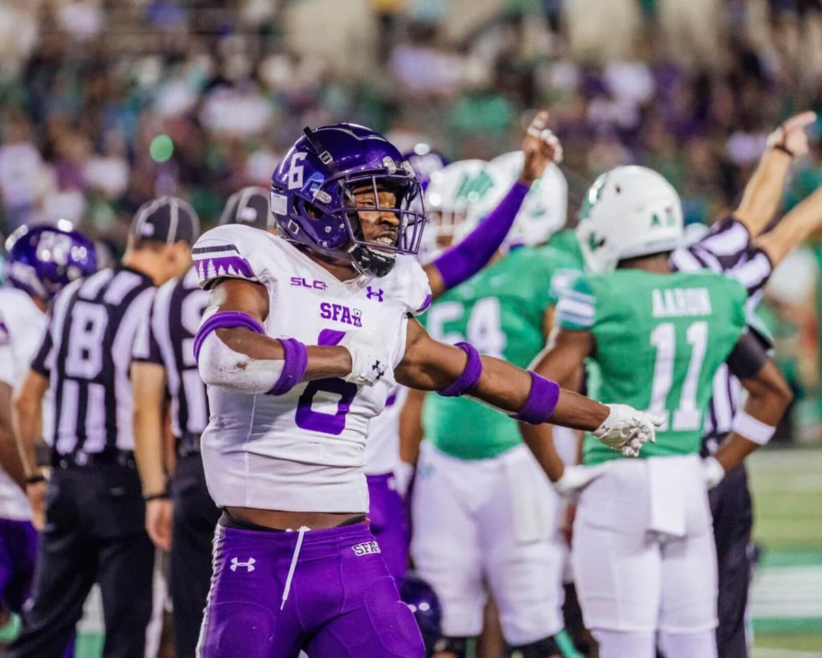 Stephen F. Austin CB Charles Demmings Builds Buzz Ahead of 2026 NFL Draft