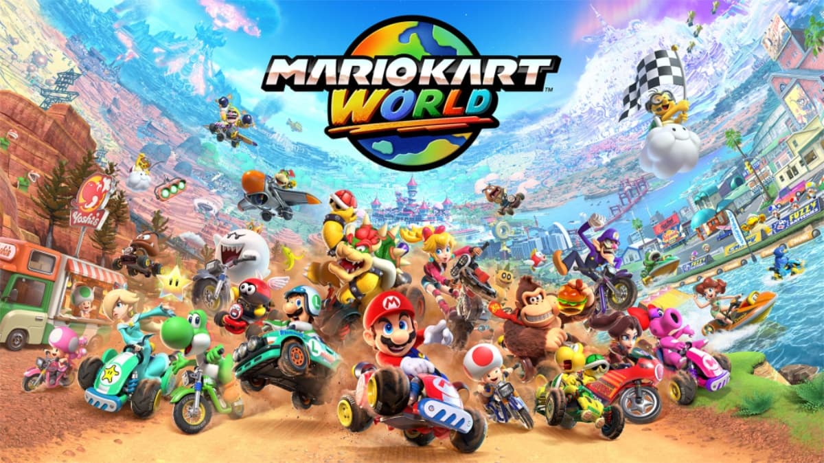 Mario Kart World 1.5.0 Adds 12v12 Team Racing to Knockout Tour