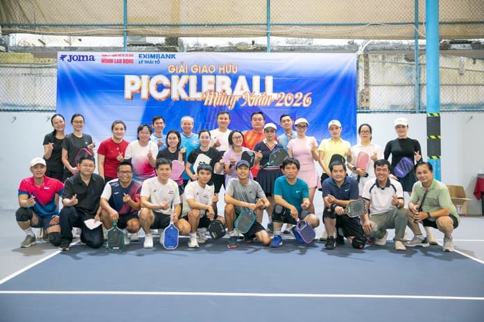 Lunar New Year pickleball exchange boosts community play in Ho Chi Minh