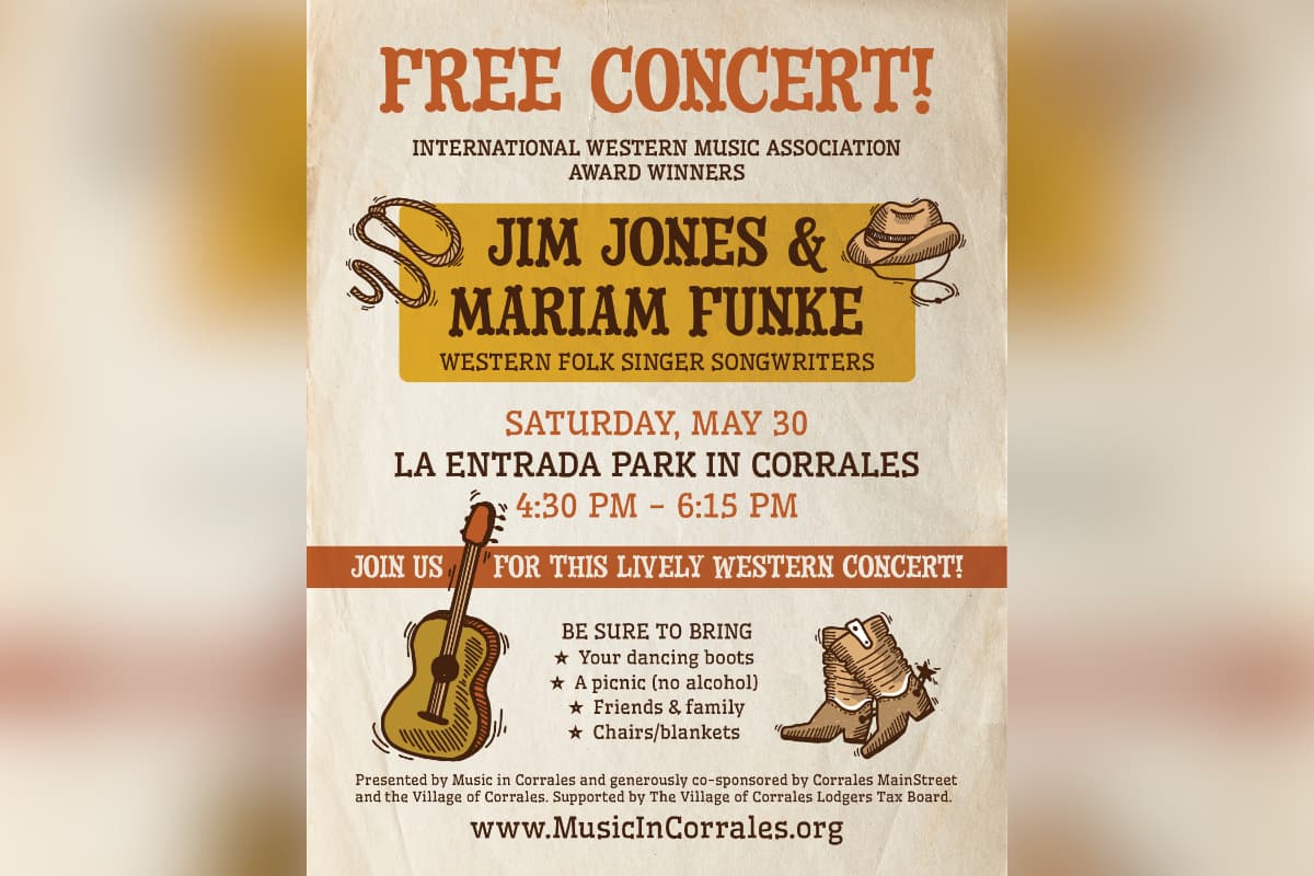 Corrales to host free outdoor concert at La Entrada Park
