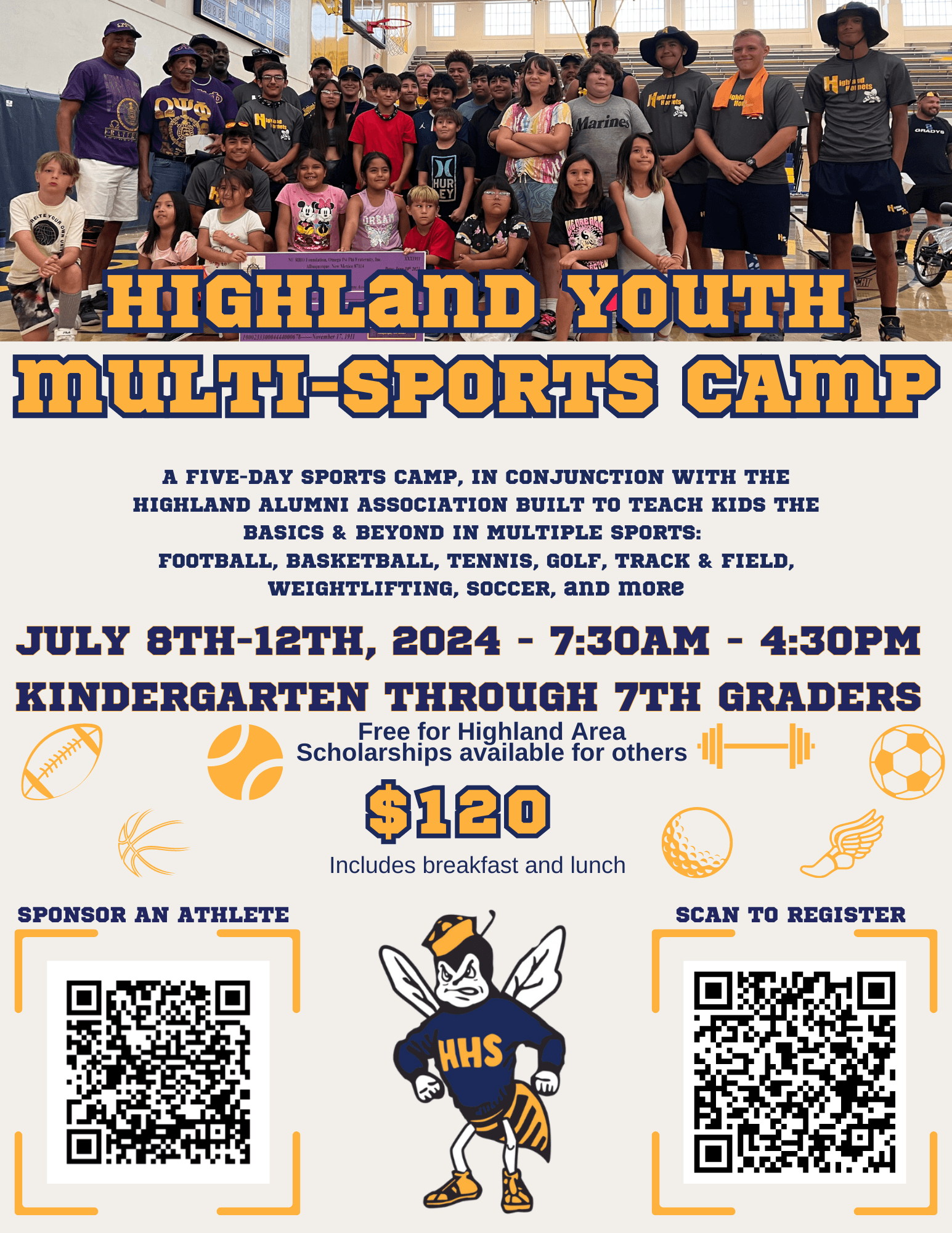 Highland community youth camp offers free multi-sport summer option