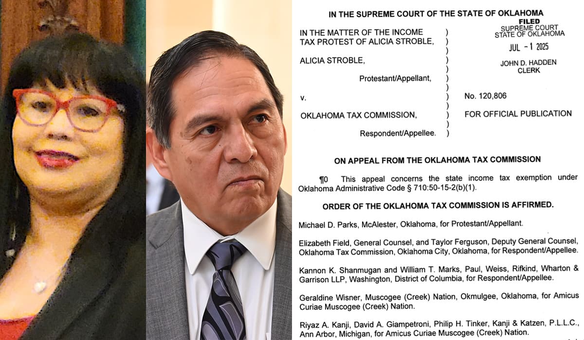 Supreme Court Declines Tribal Tax Case, Leaving Oklahoma Income Tax Rule in Place