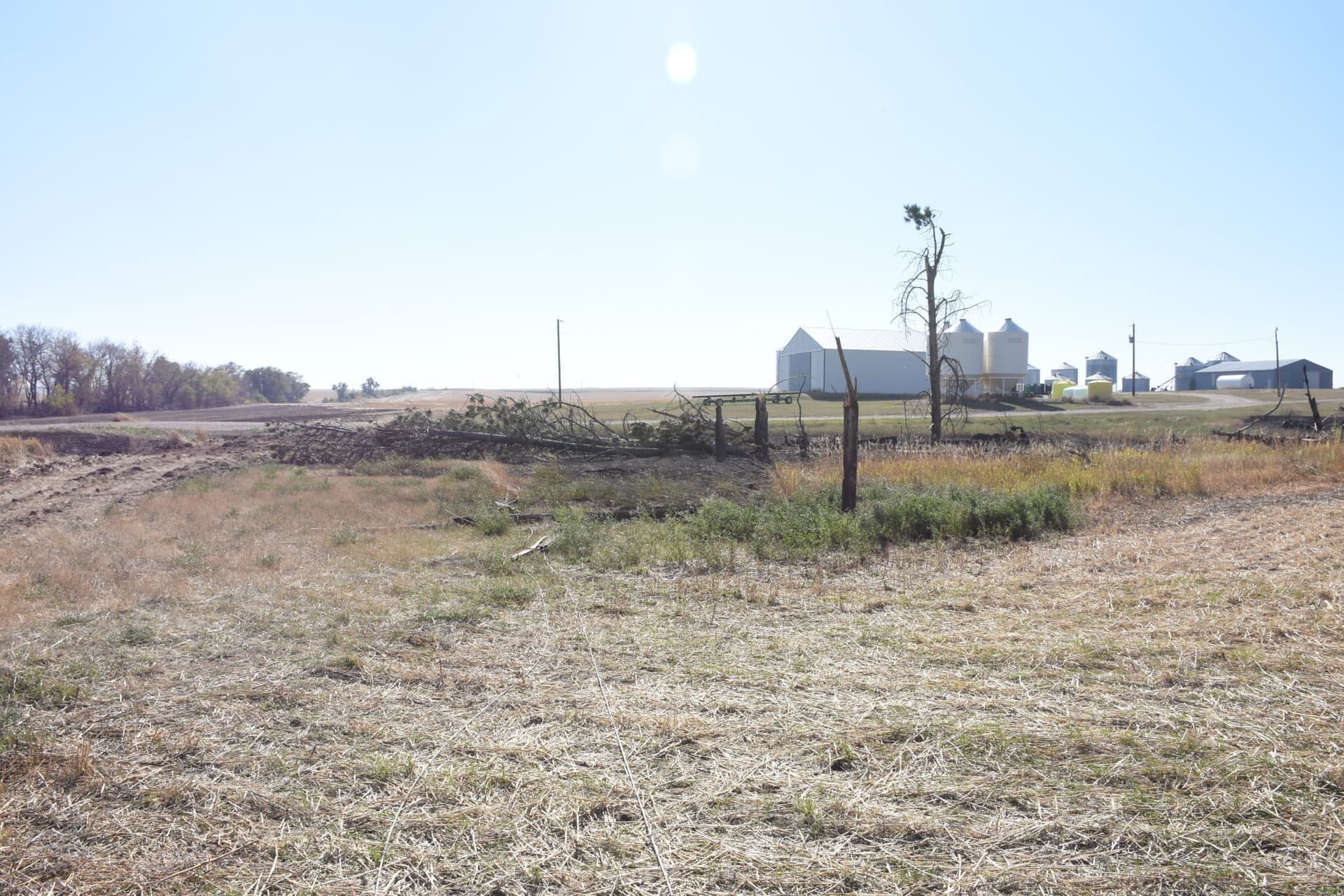 Jamestown Rural Fire Department Responds to Tree Fire Caused by Power Lines
