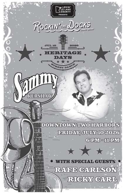 Country Star Sammy Kershaw to Headline Free Two Harbors Street Dance in July