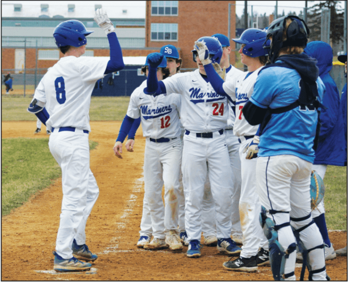 Young Silver Bay baseball team learning fast, surprising early at the plate
