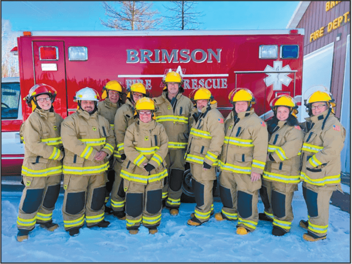 Miller-Dwan grant funds new turnout gear for Brimson volunteer firefighters