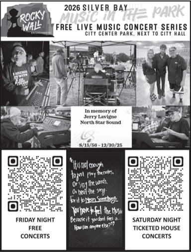 Silver Bay Music in the Park returns with six free Friday concerts